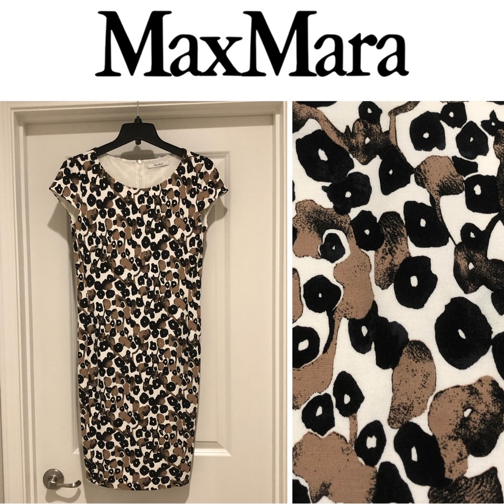 MaxMara Sheath Midi Dress